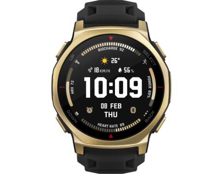 Amazfit T-Rex 3 Pro, 44 мм, черен/златист на супер цени