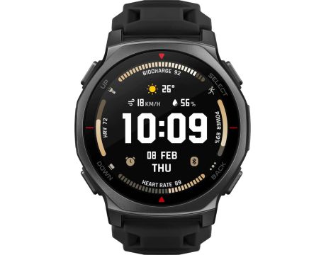 Amazfit T-Rex 3 Pro, 44 мм, черен на супер цени