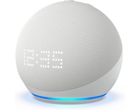 Amazon Echo Dot 5, бял на супер цени