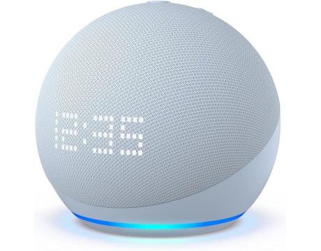 Amazon Echo Dot 5, син на супер цени