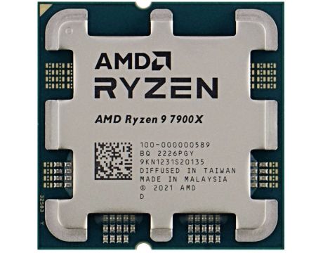 AMD Ryzen 9 7900X (4.7GHz) Tray на супер цени