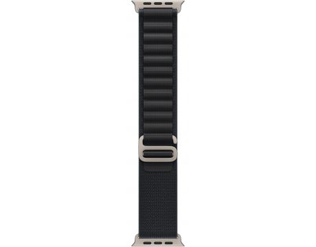 Apple Alpine Loop за Apple Watch 49 мм, L, Black/Natural Titanium Finish на супер цени