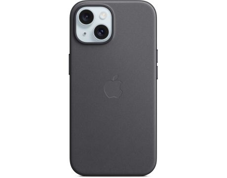 Apple FineWoven MagSafe за Apple iPhone 15, Black на супер цени