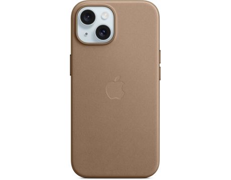 Apple FineWoven MagSafe за Apple iPhone 15 Plus, Taupe на супер цени