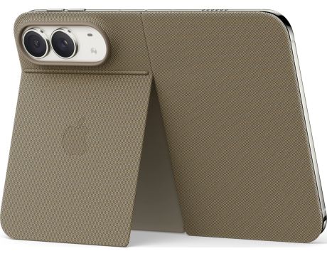 Apple Folio with Kickstand за Apple iPhone Duo, Taupe на супер цени