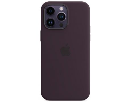 Apple Silicone MagSafe за Apple iPhone 14 Pro Max, Elderberry на супер цени