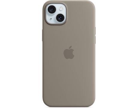 Apple Silicone MagSafe за Apple iPhone 15, Clay на супер цени