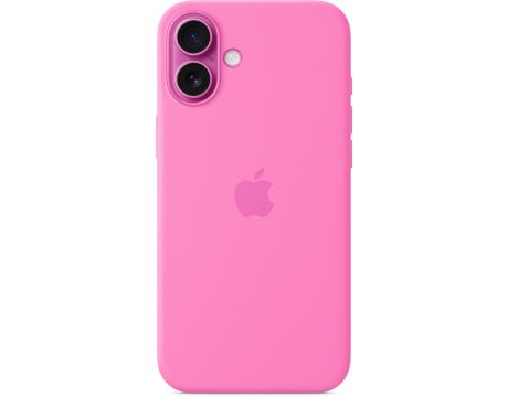 Apple Silicone MagSafe за Apple iPhone 16 Plus, Peony на супер цени