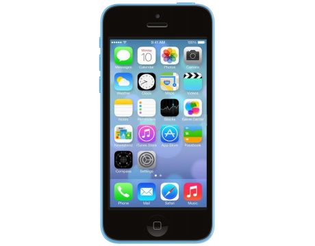 Apple iPhone 5c 16GB, Син - Обновен на супер цени