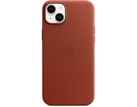 Apple Leather с MagSafe за Apple iPhone 14 Plus, червен на супер цени
