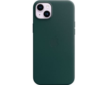 Apple Leather с MagSafe за Apple iPhone 14 Plus, зелен на супер цени