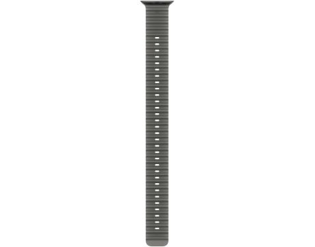 Apple Ocean Band Extension за Apple Watch 49 мм, Translucent Black/Black Titanium Finish на супер цени