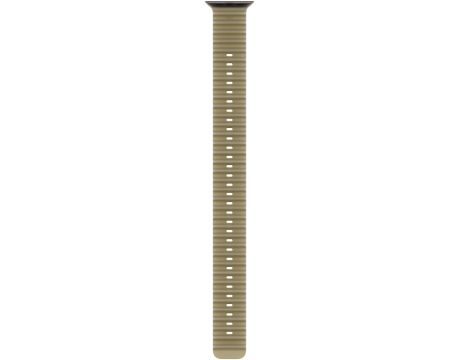 Apple Ocean Band Extension за Apple Watch 49 мм, Translucent Kelp/Black Titanium Finish на супер цени