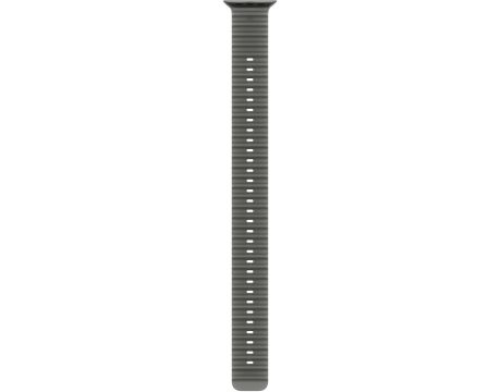 Apple Ocean Band Extension за Apple Watch 49 мм, Translucent Black/Black Titanium Finish на супер цени