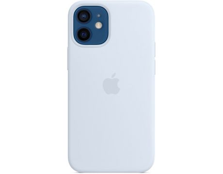Apple Silicone MagSafe за Apple iPhone 12 mini, светлосин на супер цени