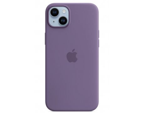 Apple Silicone MagSafe за Apple iPhone 14 Plus, лилав на супер цени