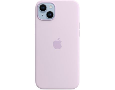 Apple Silicone MagSafe за Apple iPhone 14 Plus, светлолилав на супер цени