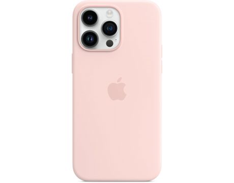 Apple Silicone MagSafe за Apple iPhone 14 Pro Max, розов на супер цени
