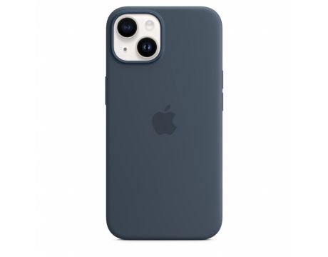 Apple Silicone MagSafe за Apple iPhone 14, тъмносин на супер цени