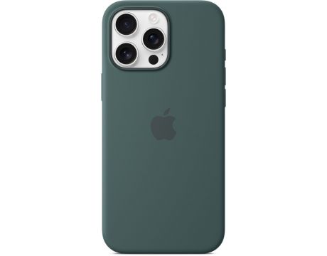 Apple Silicone MagSafe за Apple iPhone 16 Pro Max, Lake Green на супер цени