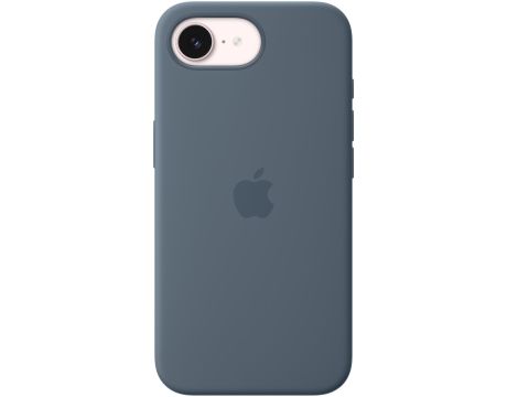 Apple Silicone MagSafe за Apple iPhone 17e, тъмносин на супер цени