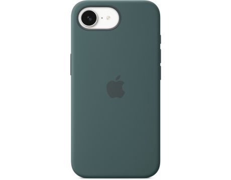 Apple Silicone за Apple iPhone 16e, Lake Green на супер цени