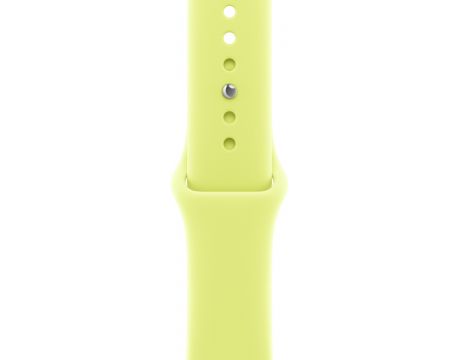 Apple Sport за Apple Watch 46 мм, M/L, Neon Yellow на супер цени