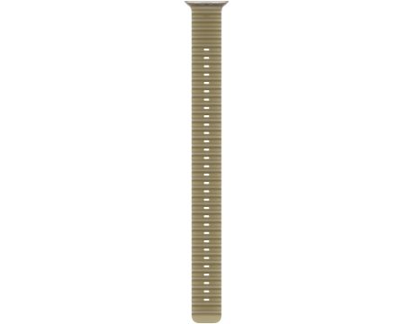 Apple Ocean Band Extension за Apple Watch 49 мм, Translucent Kelp/Natural на супер цени