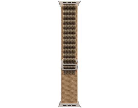 Apple Alpine Loop за Apple Watch 49 мм, M, Desert/Natural на супер цени