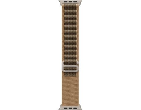 Apple Alpine Loop, 49mm, L  Desert/Natural Titanium Finish на супер цени