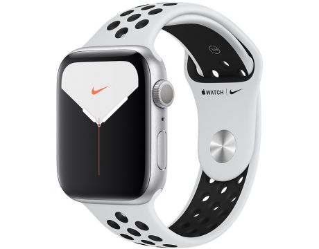 Apple Watch Nike Series 5, бял/черен на супер цени
