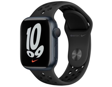 Apple Watch Nike Series 7, син/черен на супер цени