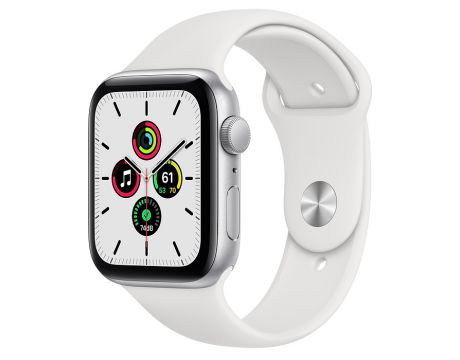 Apple Watch SE, бял на супер цени