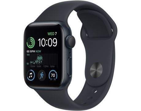 Apple Watch SE GPS, 40 мм, Aluminum, Midnight на супер цени