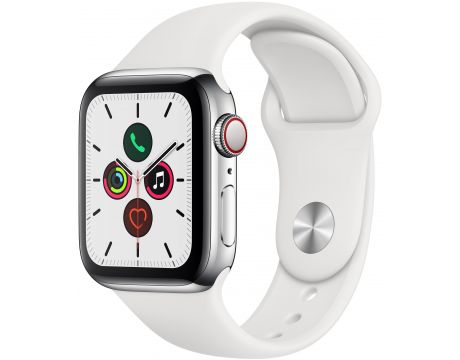Apple Watch Series 5, бял на супер цени