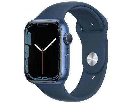 Apple Watch Series 7, син на супер цени