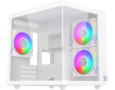 XIGMATEK Aqua M Lite Arctic, бял на супер цени