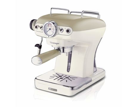 Ariete Espresso Machine Vintage 1381, бял на супер цени