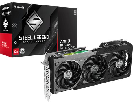 ASRock Radeon RX 9070 GRE 12GB Steel Legend Dark на супер цени