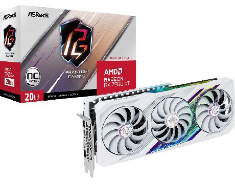 ASRock Radeon RX 7900 XT 20GB Phantom Gaming White OC на супер цени