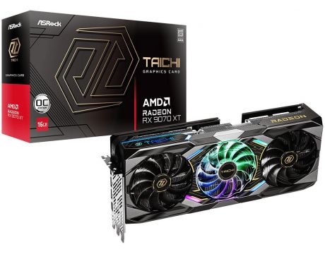 ASRock Radeon RX 9070 XT 16GB Taichi OC на супер цени