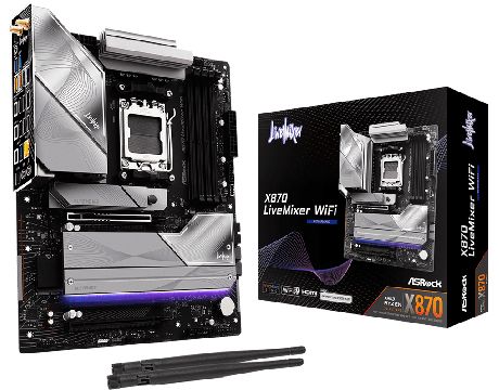 ASRock X870 LIVEMIXER WIFI на супер цени