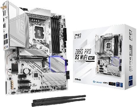 ASRock Z890 Pro RS WiFi White на супер цени