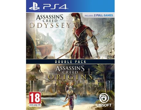 Assassin's Creed Odyssey + Assassin's Creed Origins (PS4) на супер цени