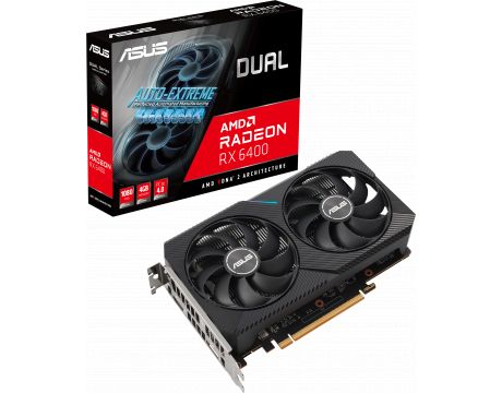 ASUS Radeon RX 6400 4GB Dual на супер цени