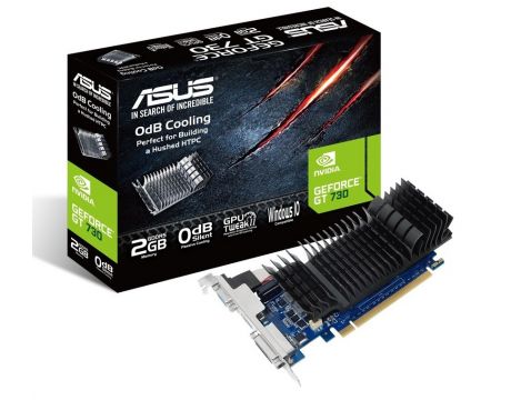 ASUS GeForce GT 730 2GB Silent на супер цени