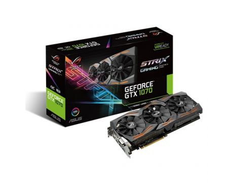 ASUS GeForce GTX 1070 8GB STRIX GAMING OC на супер цени