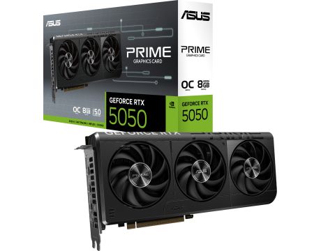 ASUS GeForce RTX 5050 8GB PRIME OC DLSS 4 на супер цени