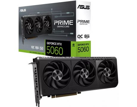 ASUS GeForce RTX 5060 8GB Prime OC DLSS 4 на супер цени