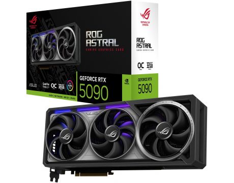 ASUS GeForce RTX 5090 32GB ROG Astral OC DLSS 4 на супер цени
